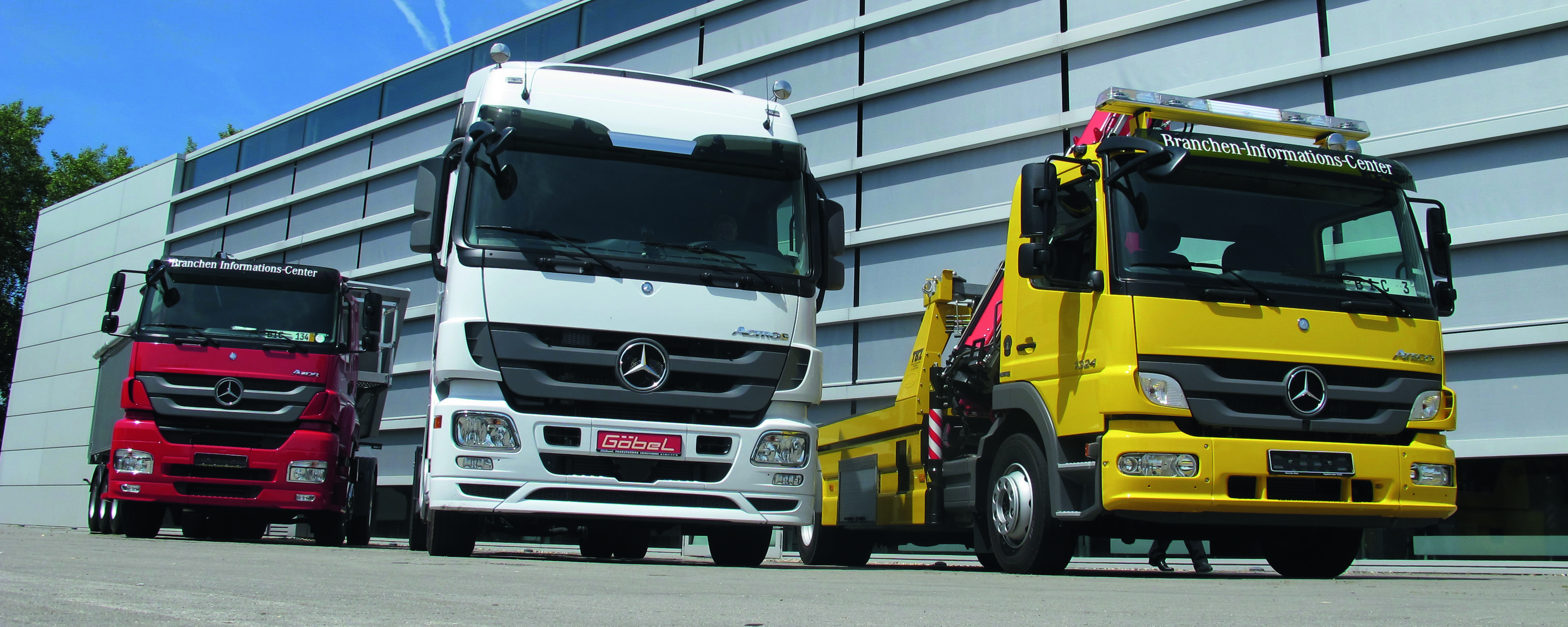 Göbel jetzt auch im BIC, dem Branchen-Informations-Center von Mercedes-Benz in Wörth