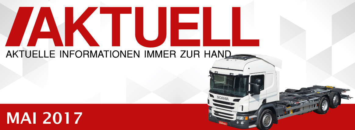 Die neue Scania Generation und der Hydralifter sind einsatzbereit Goebel Fahrzeugbau