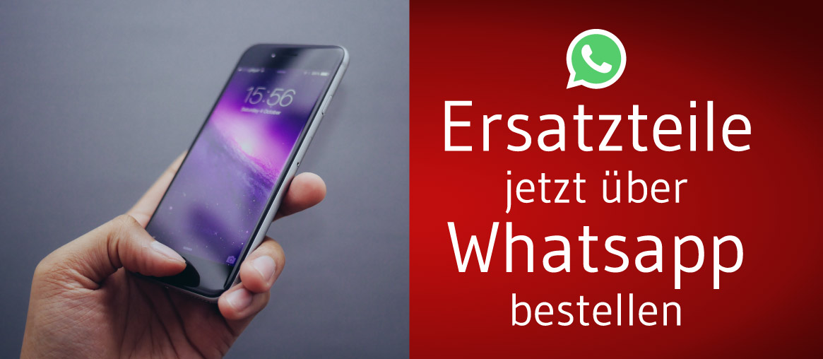 Ersatzteile über WhatsApp bestellen